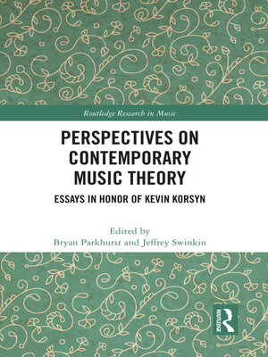 cover image of Perspectives on Contemporary Music Theory
